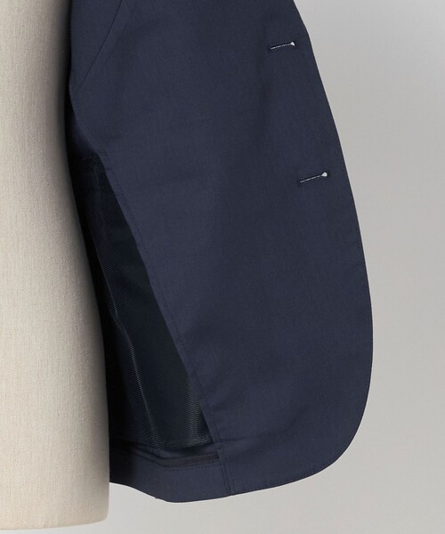 A DAY IN THE LIFE UNITED ARROWS（アデイインザライフユナイテッドアローズ）の「ドビー 2ボタン ジャケット-マシンウォッシャブル・接触冷感-＜A DAY IN THE LIFE＞（テーラードジャケット・メンズ・ダークグレー/ベージュ/ネイビー・XL/L/S/M）」の18枚目の写真