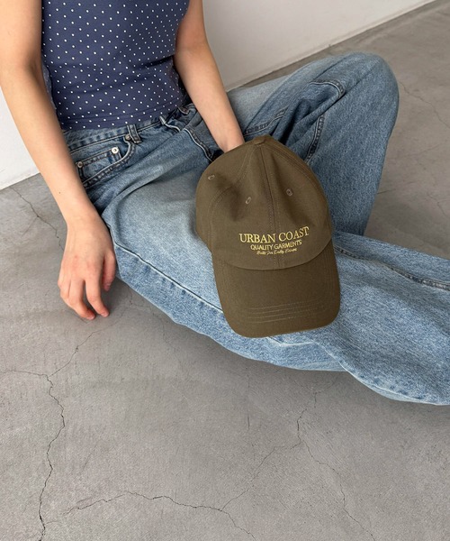 CANAL JEAN(キャナルジーン)の「Lakey Park URBAN COAST CAP(キャップ・レディース・カーキ・ONE SIZE)」の2枚目の写真
