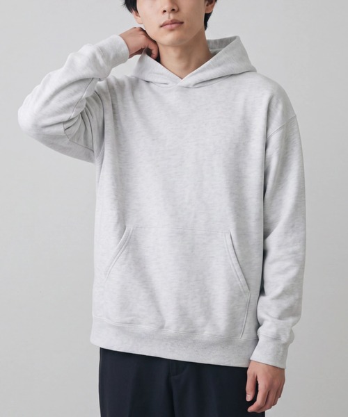 INNOCENT(イノセント)の「【T18】【BTSA/Behind the Scenes Apparel/ビー・ティー・エス・エー】STANDARD FIT HOODIE(パーカー・メンズ・ブラック/オートミール・LARGE/MEDIUM)」の2枚目の写真