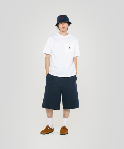 AECA(エイカ)の「EVERYDAY AECA CLOVER POCKET TEE-BLACK(Tシャツ/カットソー・レディース・その他・M/L/XL)」の3枚目の写真