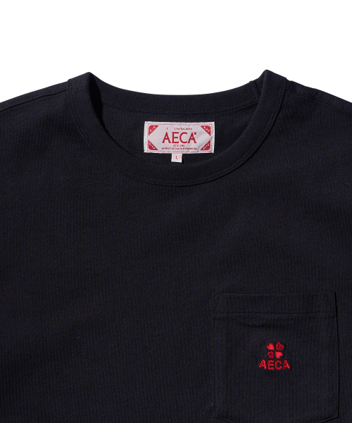 AECA(エイカ)の「EVERYDAY AECA CLOVER POCKET TEE-BLACK(Tシャツ/カットソー・レディース・その他・M/L/XL)」の5枚目の写真