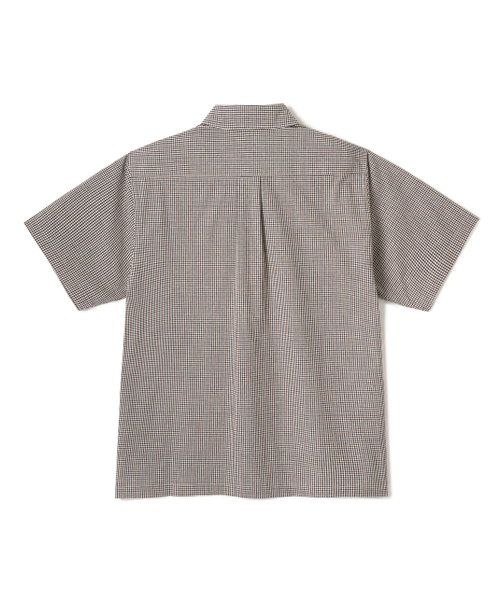 LORES（ロアス）の「Mini Plaid S/S Shirts - Brown（シャツ/ブラウス・レディース・その他・SMALL/MEDIUM/LARGE）」の5枚目の写真