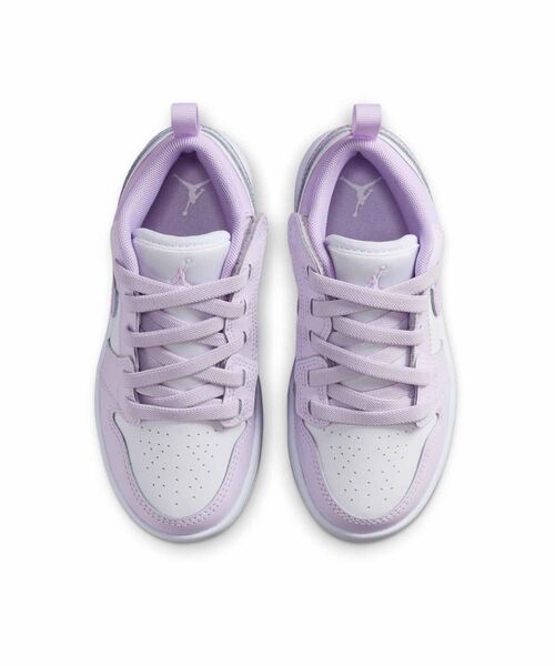 JORDAN BRAND(ジョーダンブランド)の「ジョーダン 1 LOW ALT リトルキッズシューズ / Jordan 1 Low Alt Little Kids' Shoes DR9748-500 Barely Grape(スニーカー・キッズ・パープル・20/19.5/19/18.5/18/17.5/17/16.5/21.5/22/21/20.5)」の4枚目の写真