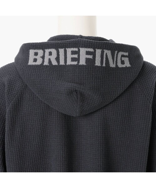 BRIEFING(ブリーフィング)の「【BRIEFING GOLF/ブリーフィングゴルフ】 LW THERMAL KNIT PARKA(ブルゾン・メンズ・チャコール/ネイビー/グリーン系その他2・M/L/S)」の5枚目の写真