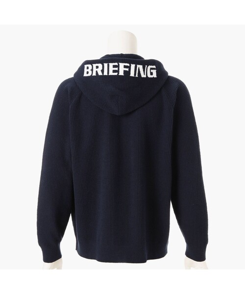 BRIEFING(ブリーフィング)の「【BRIEFING GOLF/ブリーフィングゴルフ】 LW THERMAL KNIT PARKA(ブルゾン・メンズ・チャコール/ネイビー/グリーン系その他2・M/L/S)」の14枚目の写真