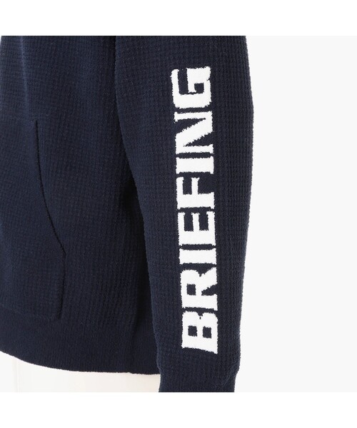 BRIEFING(ブリーフィング)の「【BRIEFING GOLF/ブリーフィングゴルフ】 LW THERMAL KNIT PARKA(ブルゾン・メンズ・チャコール/ネイビー/グリーン系その他2・M/L/S)」の18枚目の写真