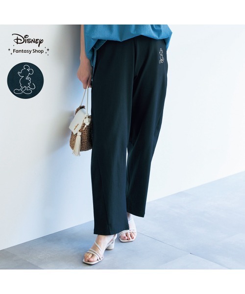 Disney（ディズニー）の「ワイドパンツ（その他パンツ・レディース・ブラック・S/M/L/LL）」の2枚目の写真