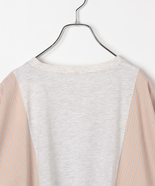 PBLIM(ページボーイリム)の「《UNISEX》リメイクフウルーズT(Tシャツ/カットソー・レディース・ネイビー系/グレー系・FREE)」の6枚目の写真