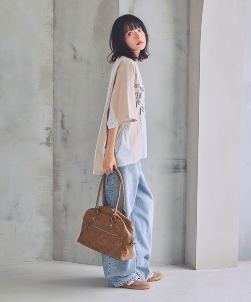 PBLIM(ページボーイリム)の「《UNISEX》リメイクフウルーズT(Tシャツ/カットソー・レディース・ネイビー系/グレー系・FREE)」の15枚目の写真