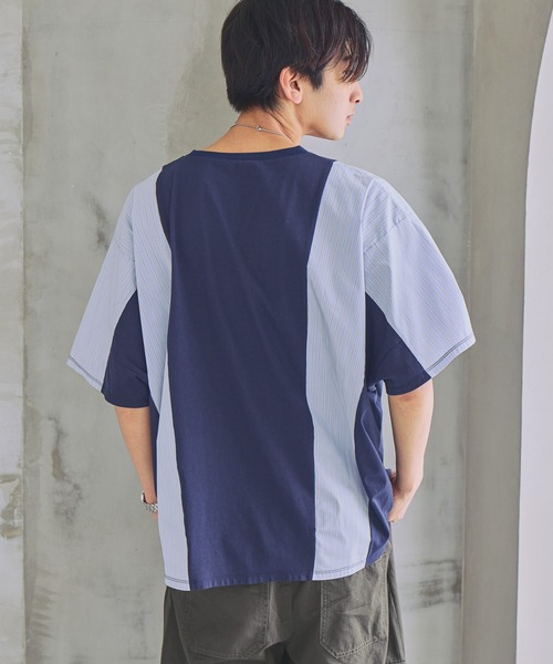 PBLIM(ページボーイリム)の「《UNISEX》リメイクフウルーズT(Tシャツ/カットソー・レディース・ネイビー系/グレー系・FREE)」の20枚目の写真