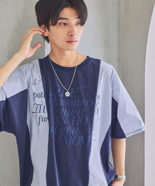 PBLIM(ページボーイリム)の「《UNISEX》リメイクフウルーズT(Tシャツ/カットソー・レディース・ネイビー系/グレー系・FREE)」の17枚目の写真