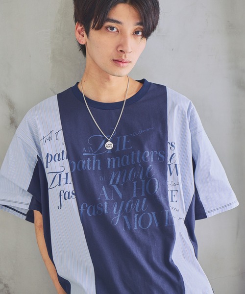 PBLIM(ページボーイリム)の「《UNISEX》リメイクフウルーズT(Tシャツ/カットソー・レディース・ネイビー系/グレー系・FREE)」の19枚目の写真