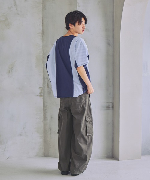PBLIM(ページボーイリム)の「《UNISEX》リメイクフウルーズT(Tシャツ/カットソー・レディース・ネイビー系/グレー系・FREE)」の11枚目の写真