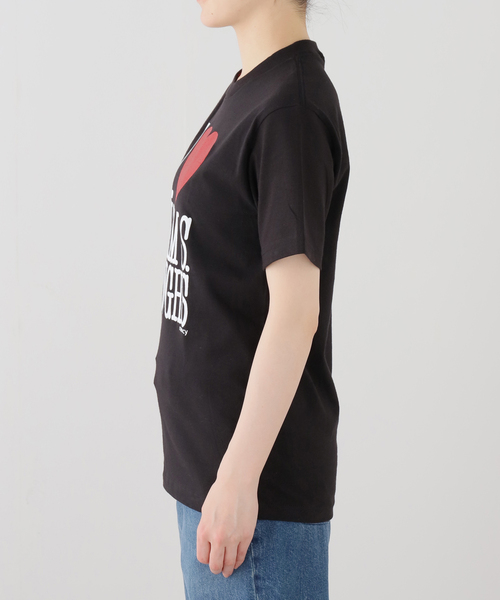Oriens JOURNAL STANDARD（オリエンス ジャーナルスタンダード）の「【nancy/ナンシー】 BURROUGHS TEE（Tシャツ/カットソー・レディース・ブラック/ホワイト・MEDIUM/SMALL）」の10枚目の写真