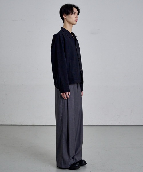 THE CLE(ザクレ)の「STRUCTURE LONG SLEEVE SHIRT / ストラクチャーロングスリーブシャツ(シャツ/ブラウス・メンズ・ブラック・2/1)」の9枚目の写真