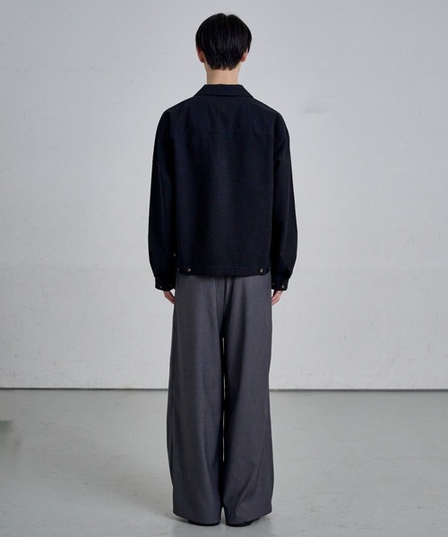 THE CLE(ザクレ)の「STRUCTURE LONG SLEEVE SHIRT / ストラクチャーロングスリーブシャツ(シャツ/ブラウス・メンズ・ブラック・2/1)」の10枚目の写真