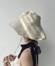 AS KNOW AS plus（アズノゥアズプラス）の「撥水冷感 紫外線防止 UVカット99% ワイドブリムハット（ハット）」