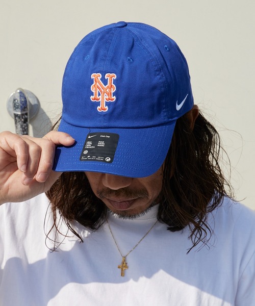 NIKE(ナイキ)の「NIKE/ナイキ ORGANIC CT CAP キャップ 帽子 ロゴ ワッペン 2026年 夏 夏服(キャップ・メンズ・ブラウン系その他/ブルー系その他/ブラック系その他2/ブラック系その他3/ブラック系その他4/ブルー系その他2/ネイビー系/チャコールグレー・S/M/M/L/L/XL)」の6枚目の写真