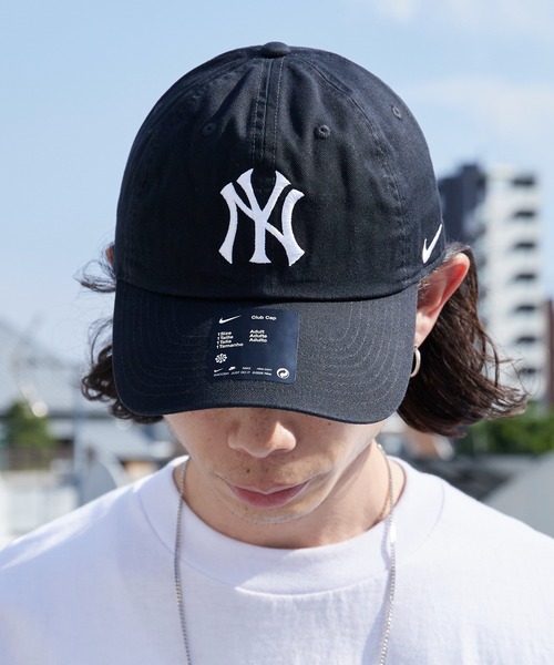 NIKE(ナイキ)の「NIKE/ナイキ ORGANIC CT CAP キャップ 帽子 ロゴ ワッペン 2026年 夏 夏服(キャップ・メンズ・ブラウン系その他/ブルー系その他/ブラック系その他2/ブラック系その他3/ブラック系その他4/ブルー系その他2/ネイビー系/チャコールグレー・S/M/M/L/L/XL)」の2枚目の写真