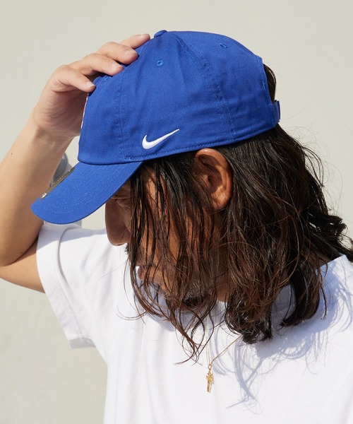 NIKE｜ナイキのキャップ（ブルー・ネイビー/青色系）通販 - ZOZOTOWN