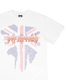 giant Vintage | 【GIANT01】【Giant Vintage/ジャイアント ヴィンテージ】DEF LEPPARD BRITISH FLAG SCREEN PRINT OVERSIZED BOX SILHOUETTE T-SHIRTS(Tシャツ/カットソー)