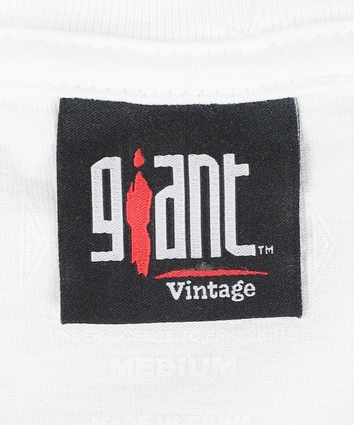 giant Vintage(ジャイアントヴィンテージ)の「【GIANT01】【Giant Vintage/ジャイアント ヴィンテージ】DEF LEPPARD BRITISH FLAG SCREEN PRINT OVERSIZED BOX SILHOUETTE T-SHIRTS(Tシャツ/カットソー・メンズ・ホワイト系その他・SMALL/MEDIUM/LARGE)」の7枚目の写真