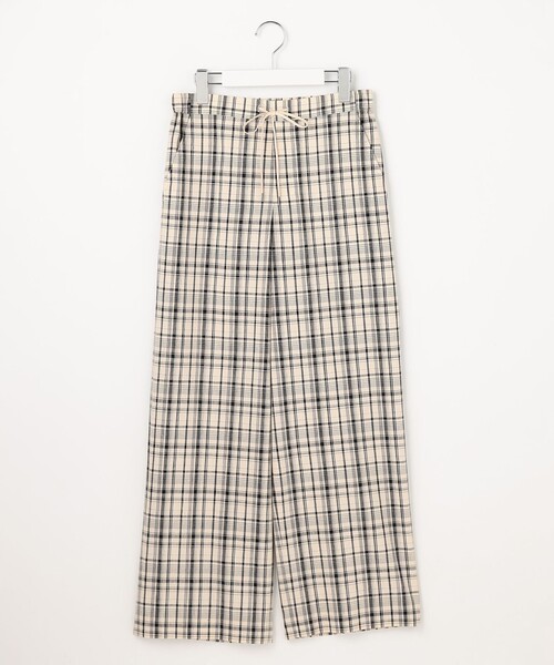 J.PRESS Ladies(J.プレス レディス)の「【WEB限定カラーあり】リネンレーヨン 柄 ワイドパンツ(その他パンツ・レディース・ベージュ系3/ネイビー系3/ネイビー系1/アイボリー系1・XS/S)」の18枚目の写真