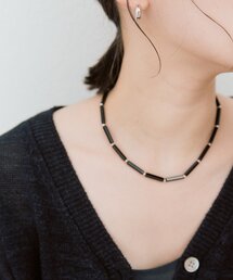 RIVE DROITE | 予約【軽やかな装いのアクセントに】カラービーズネックレス(ネックレス)
