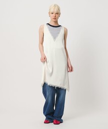 BEAUTY&YOUTH UNITED ARROWS | レース ノースリーブ ミニワンピース ウォッシャブル(ワンピース)