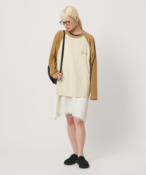 BEAUTY&YOUTH UNITED ARROWS(ビューティーアンドユースユナイテッドアローズ)の「レース ノースリーブ ミニワンピース ウォッシャブル(ワンピース・レディース・ブラック/オフホワイト・FREE)」の5枚目の写真