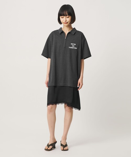 BEAUTY&YOUTH UNITED ARROWS(ビューティーアンドユースユナイテッドアローズ)の「レース ノースリーブ ミニワンピース ウォッシャブル(ワンピース・レディース・ブラック/オフホワイト・FREE)」の8枚目の写真