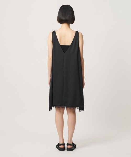 BEAUTY&YOUTH UNITED ARROWS(ビューティーアンドユースユナイテッドアローズ)の「レース ノースリーブ ミニワンピース ウォッシャブル(ワンピース・レディース・ブラック/オフホワイト・FREE)」の11枚目の写真