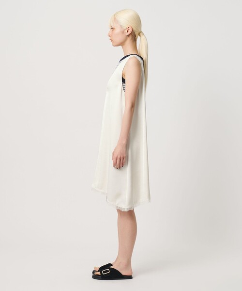 BEAUTY&YOUTH UNITED ARROWS(ビューティーアンドユースユナイテッドアローズ)の「レース ノースリーブ ミニワンピース ウォッシャブル(ワンピース・レディース・ブラック/オフホワイト・FREE)」の13枚目の写真