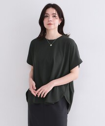 OPAQUE.CLIP | 【UVケア／吸水速乾】リラクシードルマントップス／セットアップ対応可《洗濯機OK》(Tシャツ/カットソー)