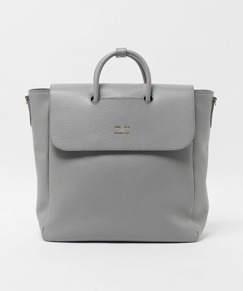 YOUNG&OLSEN The DRYGOODS STORE(ヤングアンドオルセン)の「<YOUNG&OLSEN The DRYGOODS STORE>エンボス レザー デラックス トートM トートバッグ(トートバッグ・メンズ・ブラック/グレー系・FREE)」の1枚目の写真