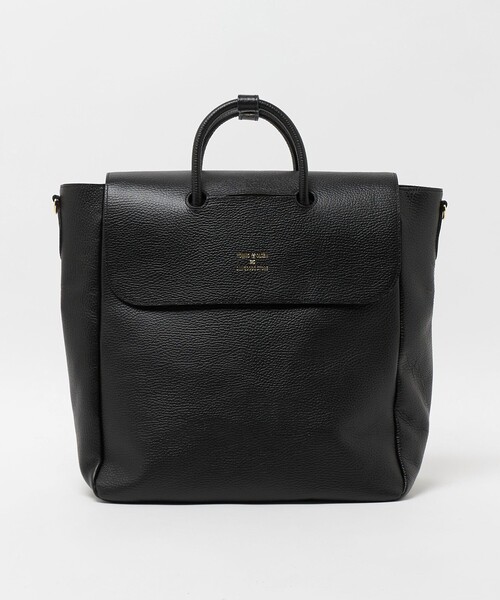 YOUNG&OLSEN The DRYGOODS STORE(ヤングアンドオルセン)の「<YOUNG&OLSEN The DRYGOODS STORE>エンボス レザー デラックス トートM トートバッグ(トートバッグ・メンズ・ブラック/グレー系・FREE)」の2枚目の写真