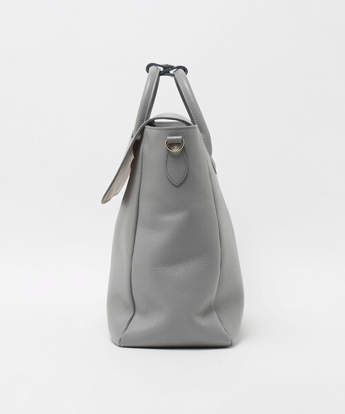 YOUNG&OLSEN The DRYGOODS STORE(ヤングアンドオルセン)の「<YOUNG&OLSEN The DRYGOODS STORE>エンボス レザー デラックス トートM トートバッグ(トートバッグ・メンズ・ブラック/グレー系・FREE)」の3枚目の写真