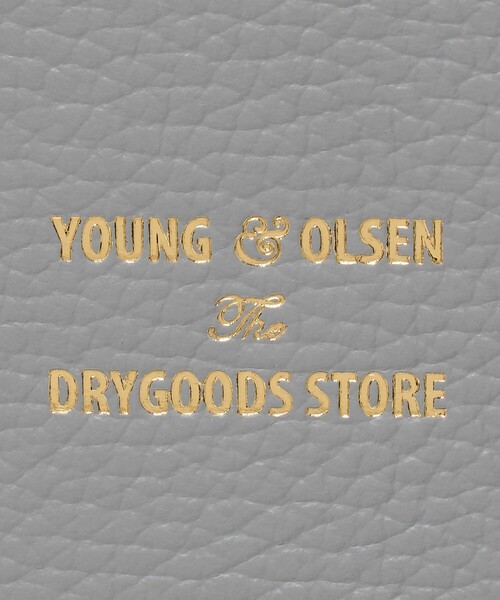 YOUNG&OLSEN The DRYGOODS STORE(ヤングアンドオルセン)の「<YOUNG&OLSEN The DRYGOODS STORE>エンボス レザー デラックス トートM トートバッグ(トートバッグ・メンズ・ブラック/グレー系・FREE)」の12枚目の写真