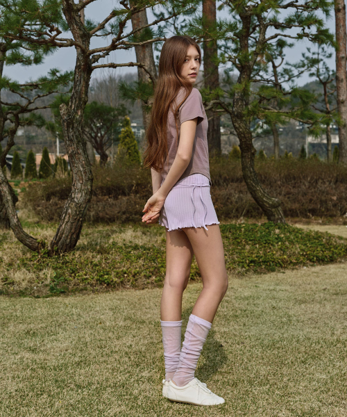 DEVIWEAR(デヴィウェア)の「DVWロゴ半袖Tシャツ DEVI-T0154-ココア(Tシャツ/カットソー・レディース・ブラウン・SMALL/MEDIUM)」の9枚目の写真