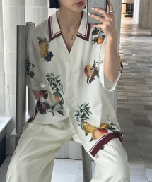MEDI SHEER DAMASK JACQUARD BLOUSE（シャツ/ブラウス）｜Ameri