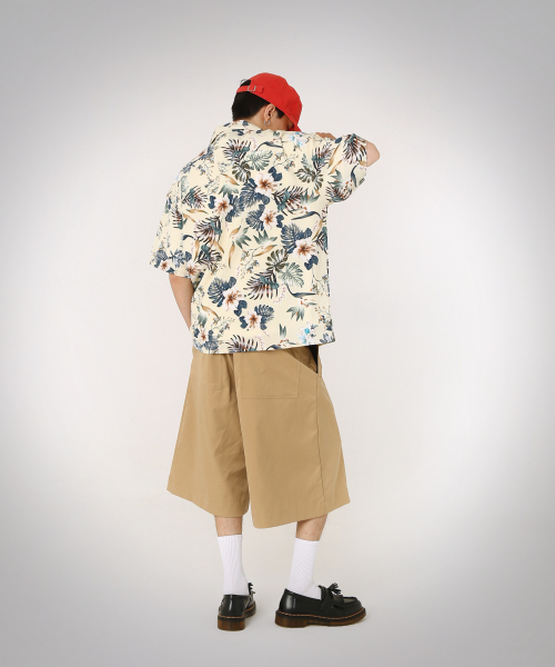 ROCKPSYCHO(ロックサイコ)の「アロハサマーシャツ(シャツ/ブラウス・メンズ・アイボリー・MEDIUM/LARGE/X-LARGE)」の3枚目の写真