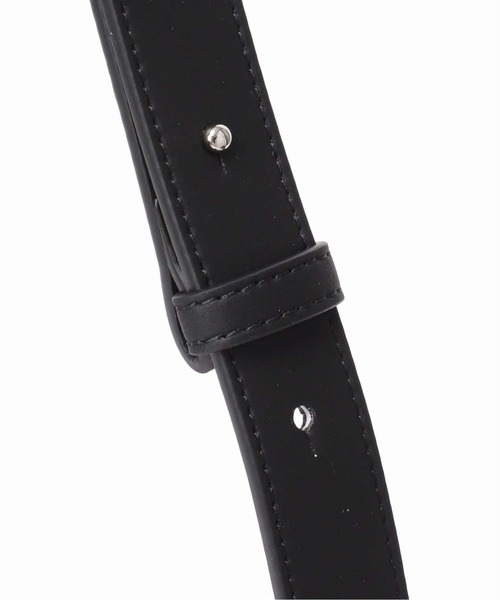 Spick & Span（スピックアンドスパン）の「《追加》ADD CULUMN/アドカラム LOOP S（ショルダーバッグ・レディース・キャメル/ブラック・FREE）」の18枚目の写真