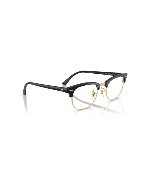 Ray-Ban(レイバン)の「Ray-Ban レイバンメガネフレーム 0RX5154 5784(メガネ・メンズ・ブラック×ゴールド・ONE SIZE)」の8枚目の写真