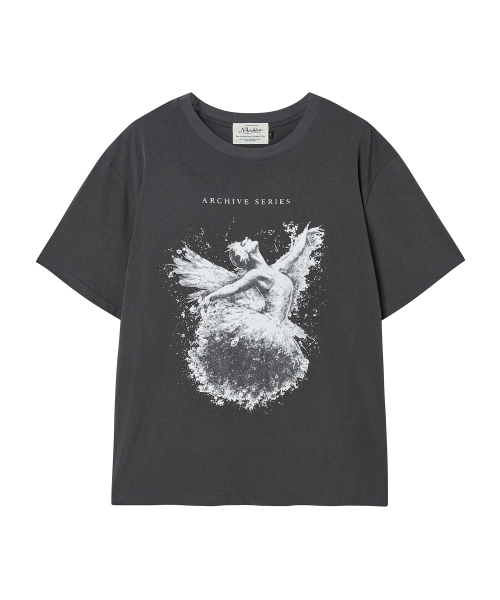 Beyond Closet（-）の「[COLLECTION LINE] シャドースワンウォッシュド半袖Tシャツウォッシュドチャコール（Tシャツ/カットソー・メンズ・その他・MEDIUM/LARGE）」の2枚目の写真