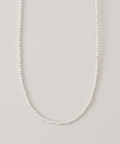 Spick & Span(スピックアンドスパン)の「《追加》ERICKA NICOLAS BEGAY ナバホ パールNC 3mm/40cm(ネックレス・レディース・シルバー・FREE)」の4枚目の写真