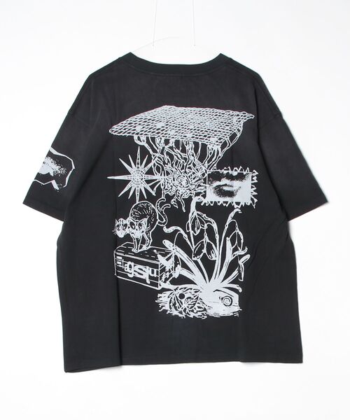 F-LAGSTUF-F(フラグスタフ)の「【F-LAGSTUF-F】COLLAGE TEE(Tシャツ/カットソー・メンズ・ブラック/ホワイト・L/XL)」の3枚目の写真