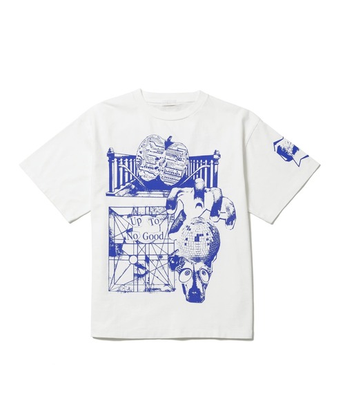 F-LAGSTUF-F(フラグスタフ)の「【F-LAGSTUF-F】COLLAGE TEE(Tシャツ/カットソー・メンズ・ブラック/ホワイト・L/XL)」の1枚目の写真