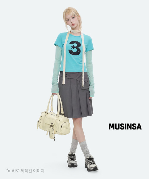MICHIKO LONDON（ミチコ ロンドン）の「レイヤードシアーテンセルトップ ミントグリーン（Tシャツ/カットソー・レディース・その他・FREE）」の10枚目の写真