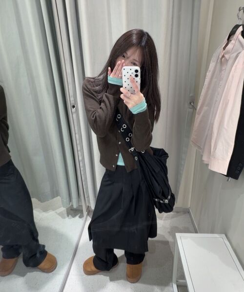MICHIKO LONDON（ミチコ ロンドン）の「レイヤードシアーテンセルトップ ミントグリーン（Tシャツ/カットソー・レディース・その他・FREE）」の12枚目の写真