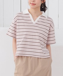 【UVカット】衿付トップス